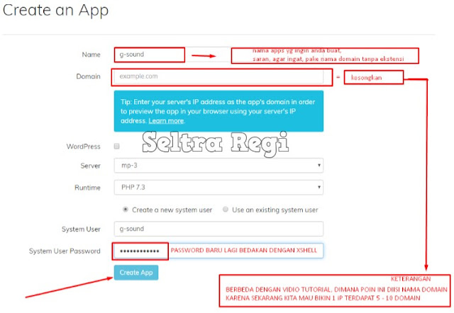 cara instal serverpilot gratis