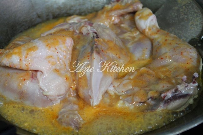 Ayam Percik Kelantan Cara Cik gu Asmat - Azie Kitchen
