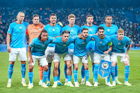 MANCHESTER CITY F. C. Temporada 2022-23. Erling Haaland, Ederson, Rodri, John Stones, Rúben Dias, Manuel Akanji. Nathan Aké, Jack Grealish, Bernardo Silva, İlkay Gündoğan, Kevin De Bruyne. MANCHESTER CITY F. C. 1 🆚 F. C. INTERNAZIONALE MILANO 0 Sábado 10/06/2023, 21:00 horas. Liga de Campeones de la UEFA, final. Estambul, Turquía, estadio Olímpico Atatürk: 71.412 espectadores. GOLES: ⚽1-0: 68’, Rodri Hernández.