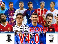 MINIMUM PATCH V4.0 FOR PES 2018 MOBILE V2.3