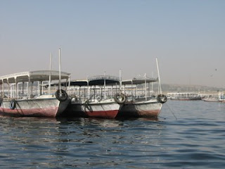 Boats on Lake Nasser