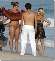 Jessica Simpson praia 1