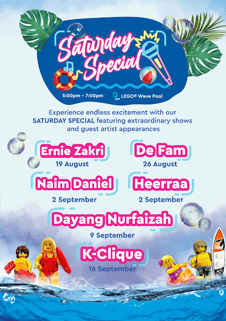 LEGOLAND® Malaysia Resort Presents Splash Carnival Event: A 5-Week Extravaganza of Water Games, Family Activities, and Star-Studded Performances!