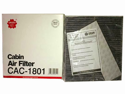 Cabin Air Filter - Filter AC Nissan : X-Trail, Serena, Teana