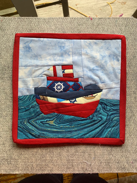 Small Boat Paper Piecing