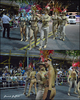 Revista Madame Gótica Desfile Inaugural del Carnaval. Uruguay. 2017