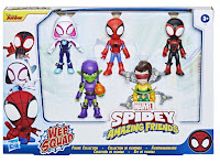 Marvel Spidey and His Amazing Friends Web Squad Figure Collection, 5 Action