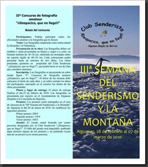 Triptico Tercera Semana del Senderismo y la Montaña f-1