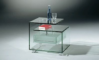 Glass tables, Decoration and Design