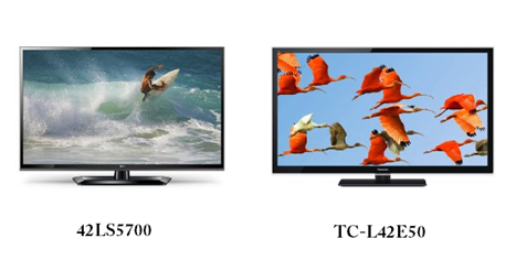 Panasonic viera tc-l42e50 vs lg 42ls5700
