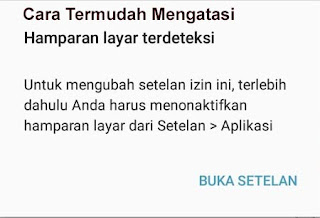 Cara Paling Gampang Mengatasi Hamparan Layar Terdeteksi 100% BERHASIL