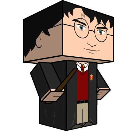Harry Potter Paper Toy