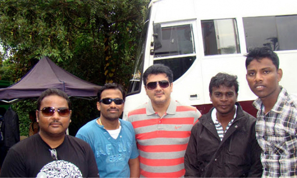 Ajith With Billa  Movie On Location Stills gallery