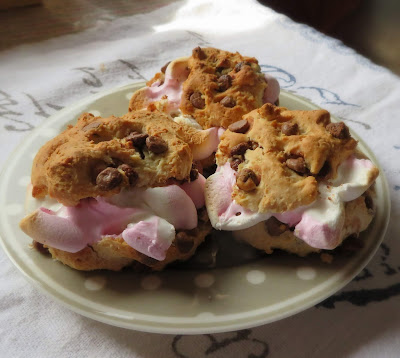 Chocolate Chip S'More Scones