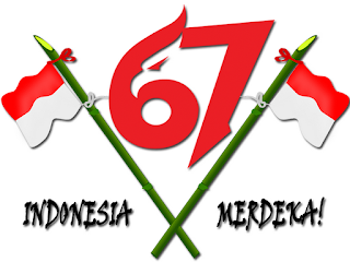 Logo 67 tahun Indonesia Merdeka tahun 2012