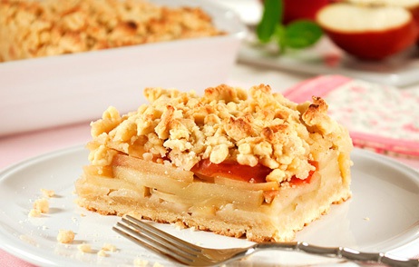 Crumble de maçã (torta crocante de maçã)