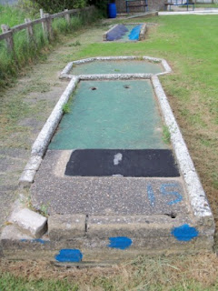 Crazy Golf at the Lakeside Boating Lake in Chapel St Leonards in Lincolnshire