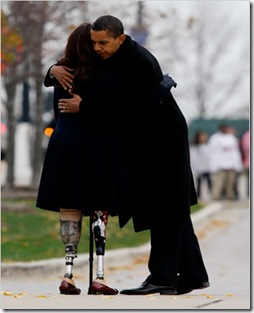 Obama Tammy Duckworth Veterans Day 2008