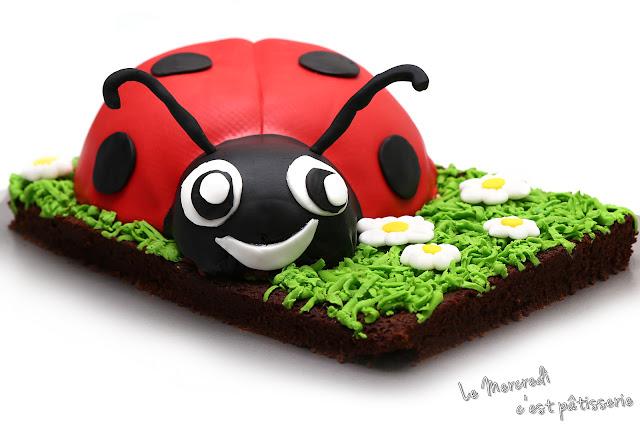 Gâteau coccinelle