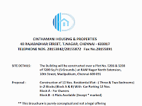 CINTHAMANI HOUSING : FLAT FOR SALE IN VELACHERY, CHENNAI CITY