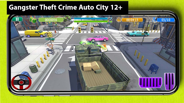 اللعبة الثانية لعبة Gangster Theft Auto Crime City للأيفون أخر إصدار