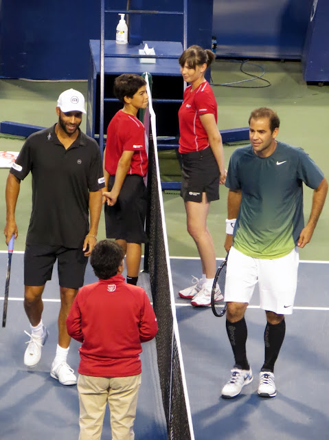 James Blake Pete Sampras Rogers Cup 2013