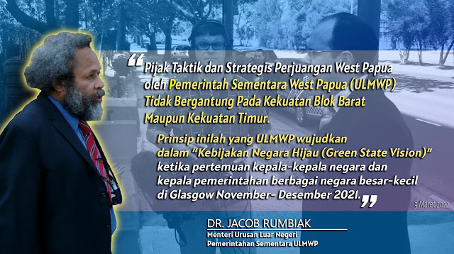 Pijak Taktik dan Strategi Perjuangan West Papua oleh Pemerintahan Sementara ULMWP