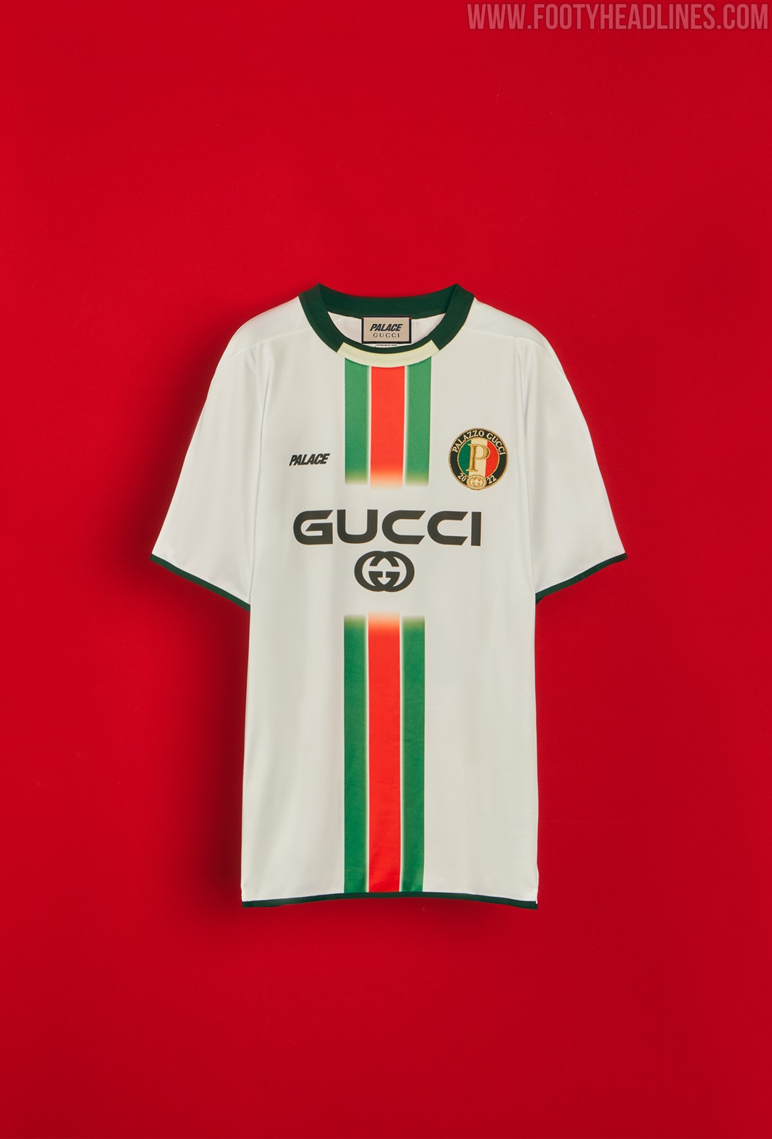 Det mørk smør 3 Gucci x Palace Football Kits Released - Inspired By Chelsea, Italy &  Strawberry Kit - Footy Headlines