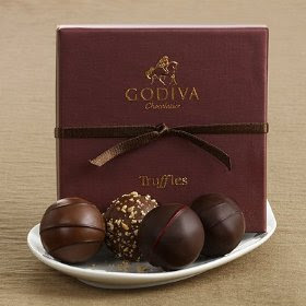 Godiva Chocolate: 4 pc. Signature Truffle Assortment