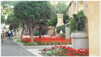 Upper Barrakka Gardens; jardins superiores; Valeta; Malta; 