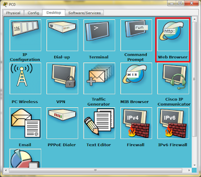 Simulasi HTTP di Server-PT | Cisco Packet Tracer