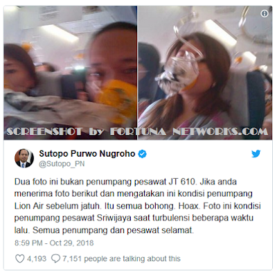 <img src="#HOAX & #Flight Lion Air JT 610 Crash.jpg" alt="4 Hoax Related to Flight Lion Air JT 610 of Accident and Clarification"> 