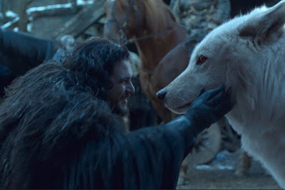 Jon reunites with Ghost in Game of Thrones' finale