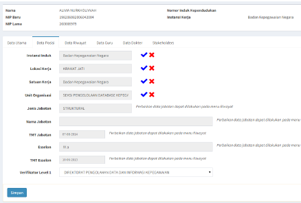 Petunjuk Cara Pengisian Data PUPNS Secara Online