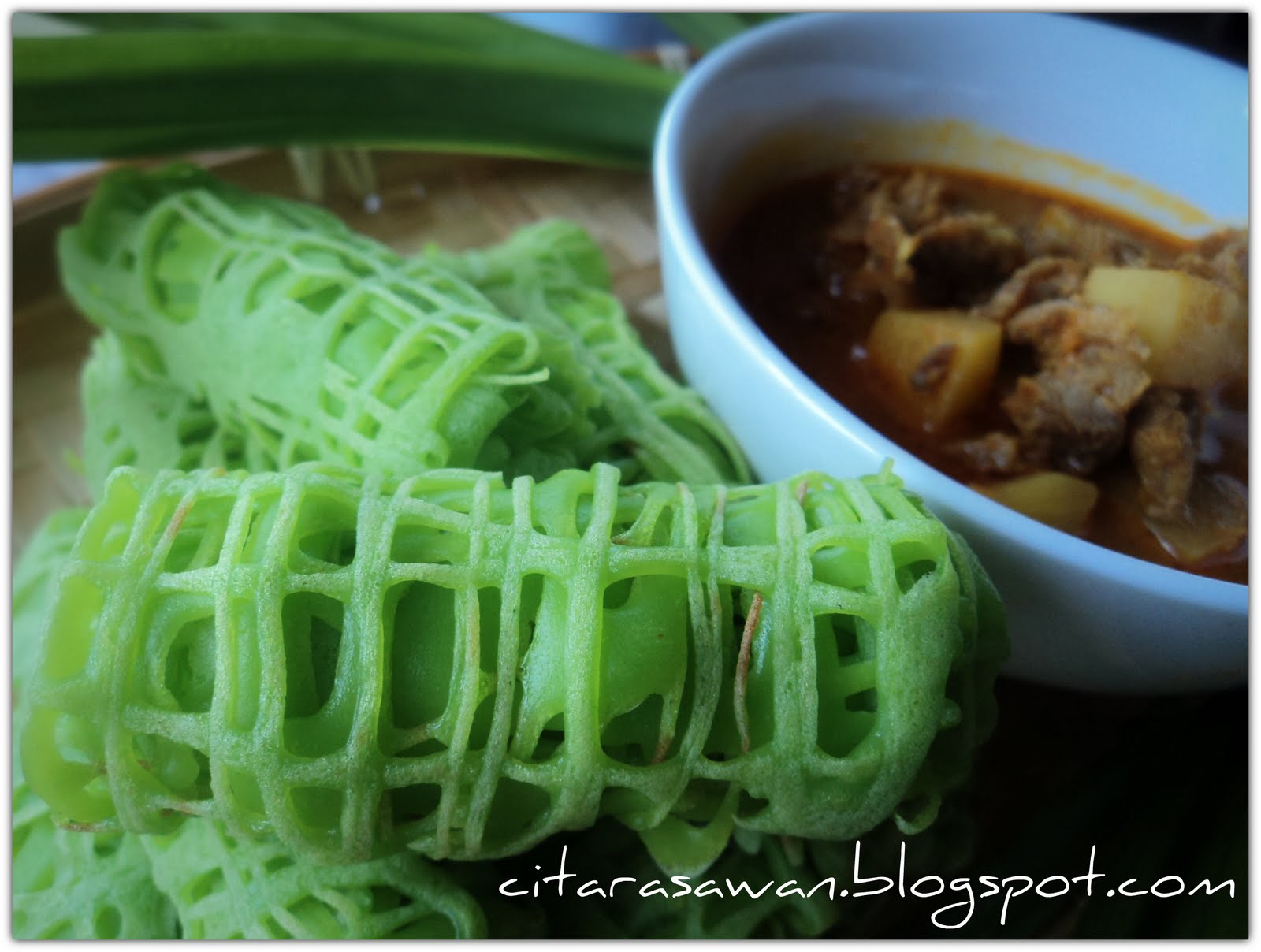 Roti Jala Pandan ~ Resepi Terbaik