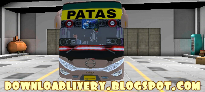 Download Livery Handoyo Patas ScorX Bus Simulator Indonesia