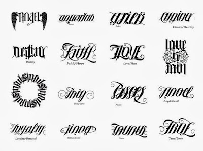 Ambigram Tattoos Generator