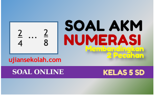 soal online akm numerasi SD