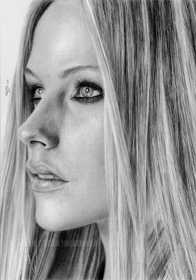 pencil portrait drawings