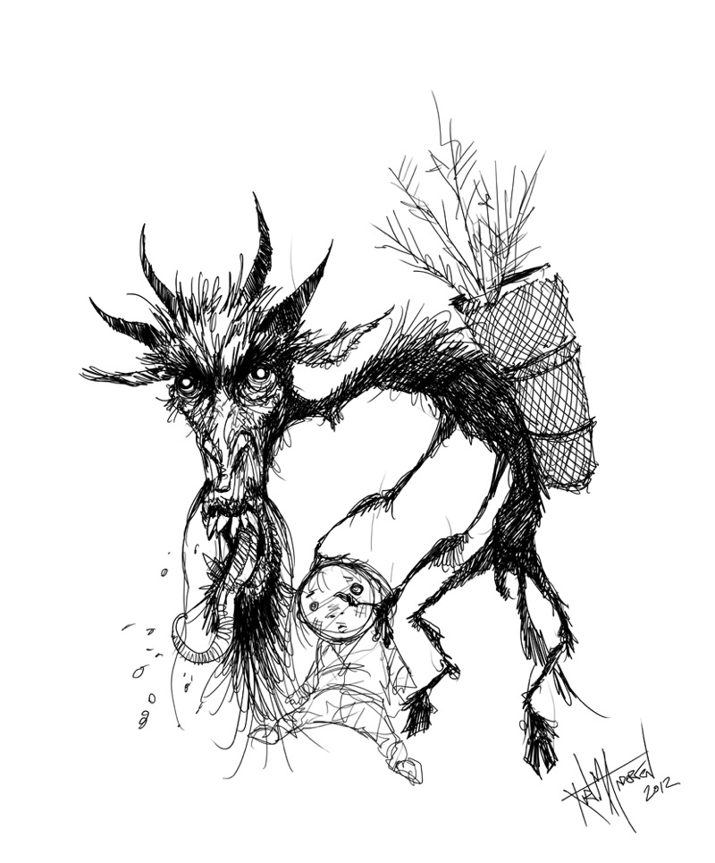 Krampus 1 by kurtmandersen d5et4eh