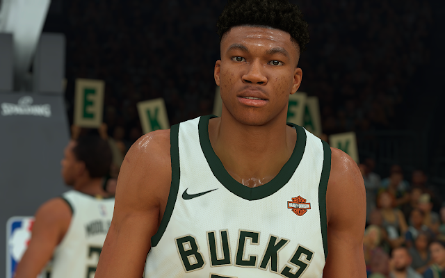 NBA 2K19 Giannis Antetokounmpo Cyberface