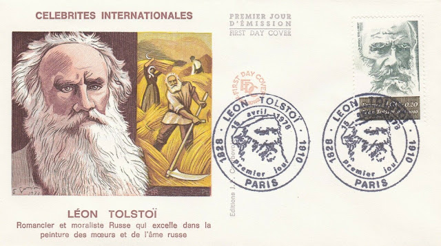 Tolstoy Russian Writer French FDC