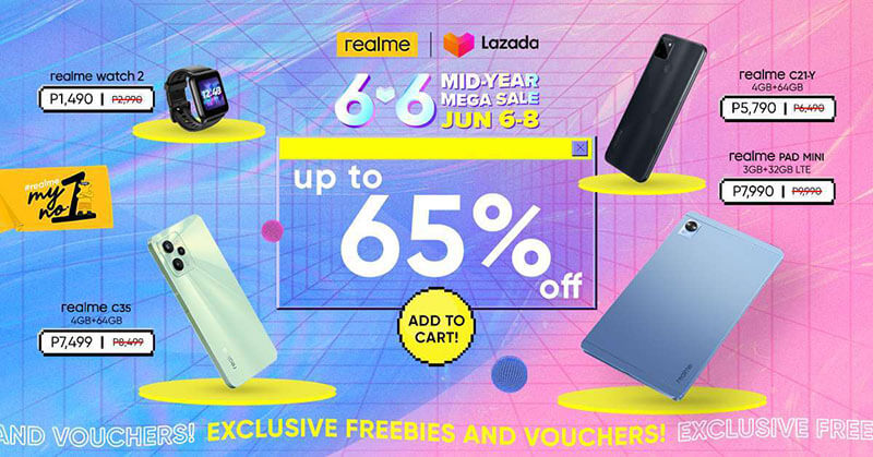 realme announces 6.6 Mid Year Mega Sale