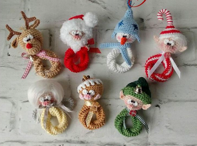 Enfeite de Natal de Crochê: 65 Modelos Lindos para se Inspirar