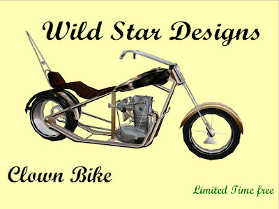 Clown Bike Limited Time FREE Wild Star Designs SKINDS Raelin Champagne