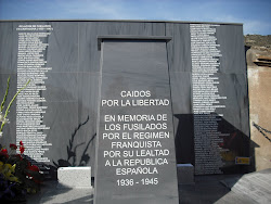 IN MEMORIA A LOS REPUBLICANOS FUSILADOS POR EL REGIMEN FRANQUISTA EN CARTAGENA