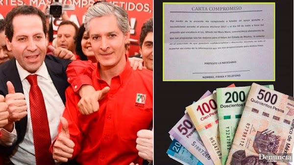 A cambio de regalos y dinero, obligan a mexiquenses a apoyar a Del Mazo.