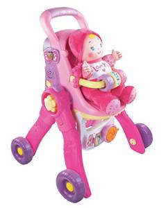 VTech 3-in-1 Care and Learn Stroller old baby girls