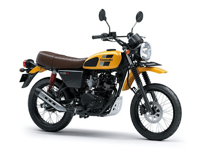 Kawasaki W175TR SE - Solar Yellow