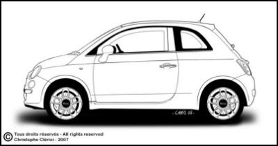 5ooblog | FIAT 5oo: New Fiat 500 sketches